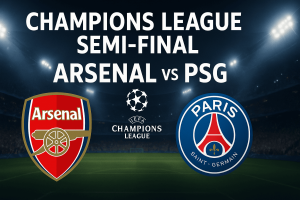 Arsenal vs PSG match