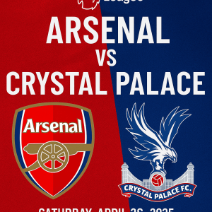 Arsenal vs Crystal Palace 2024-25 match