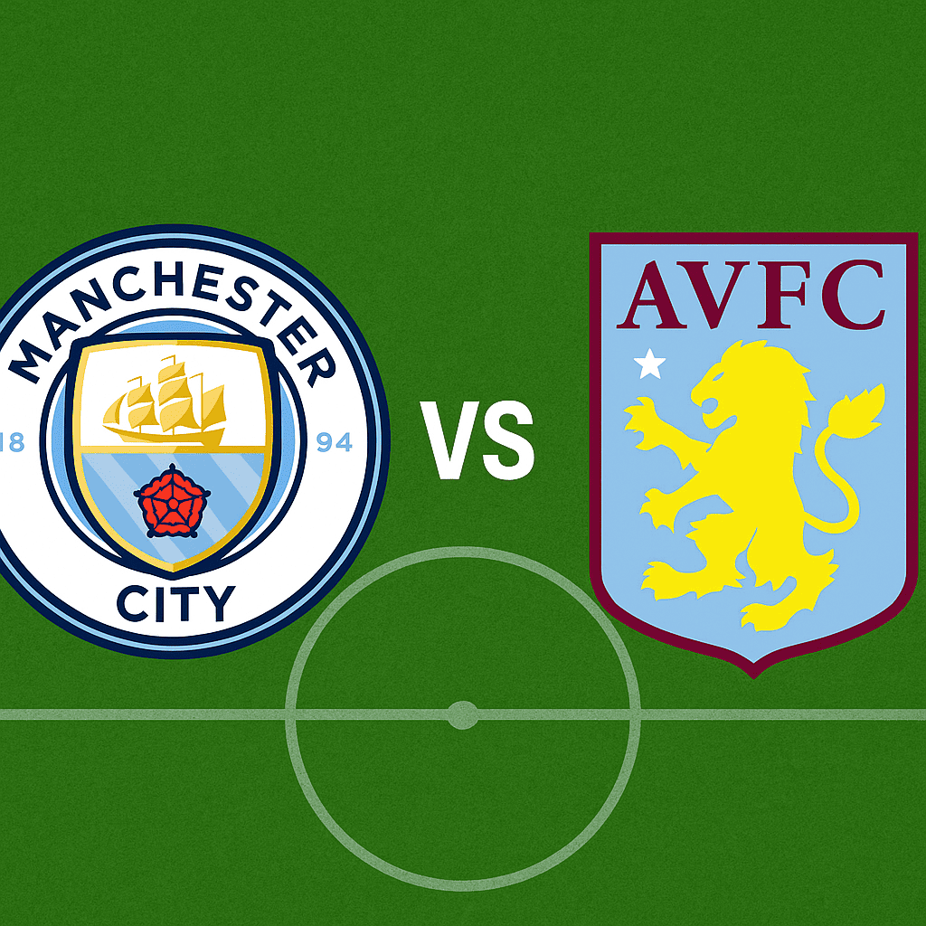 Manchester city vs aston villa 2024-25 match