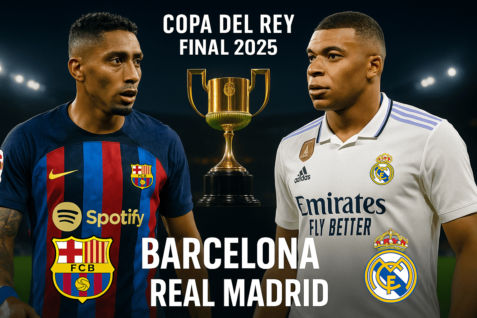 real madrid vs barcelona 2025 at copa del rey