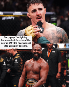 Tom Aspinall trolls Jon Jones