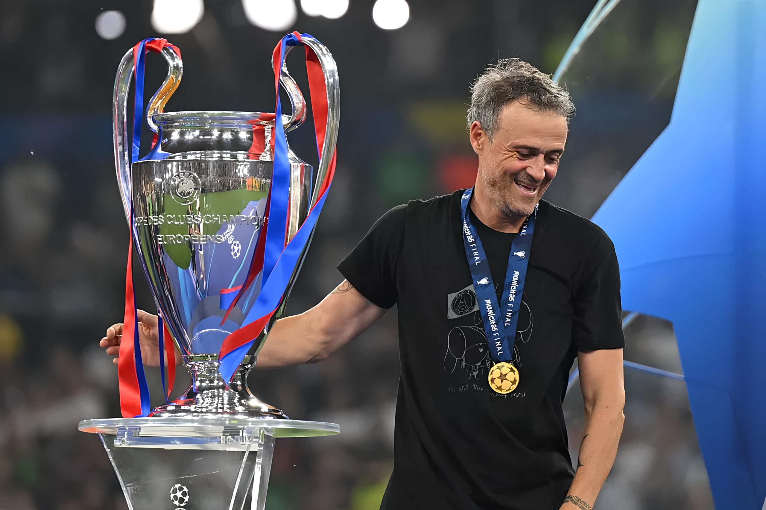 Luis Enrique Champions League Win win PSG