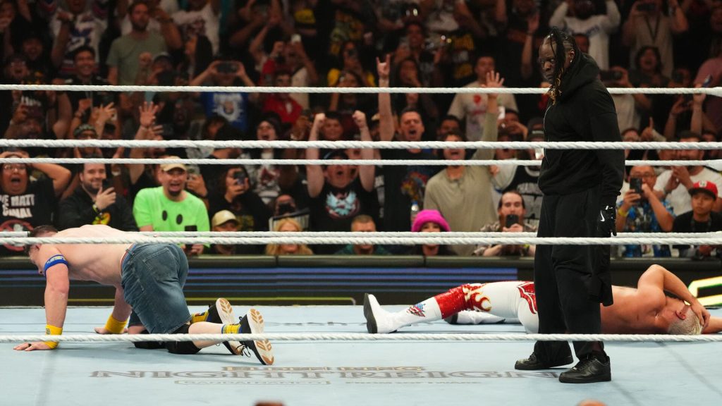 r truth returns in mitb 2025 and attacks john cena
